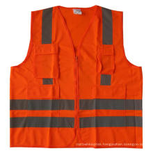 High-Visibility Safety Vest with Pocket